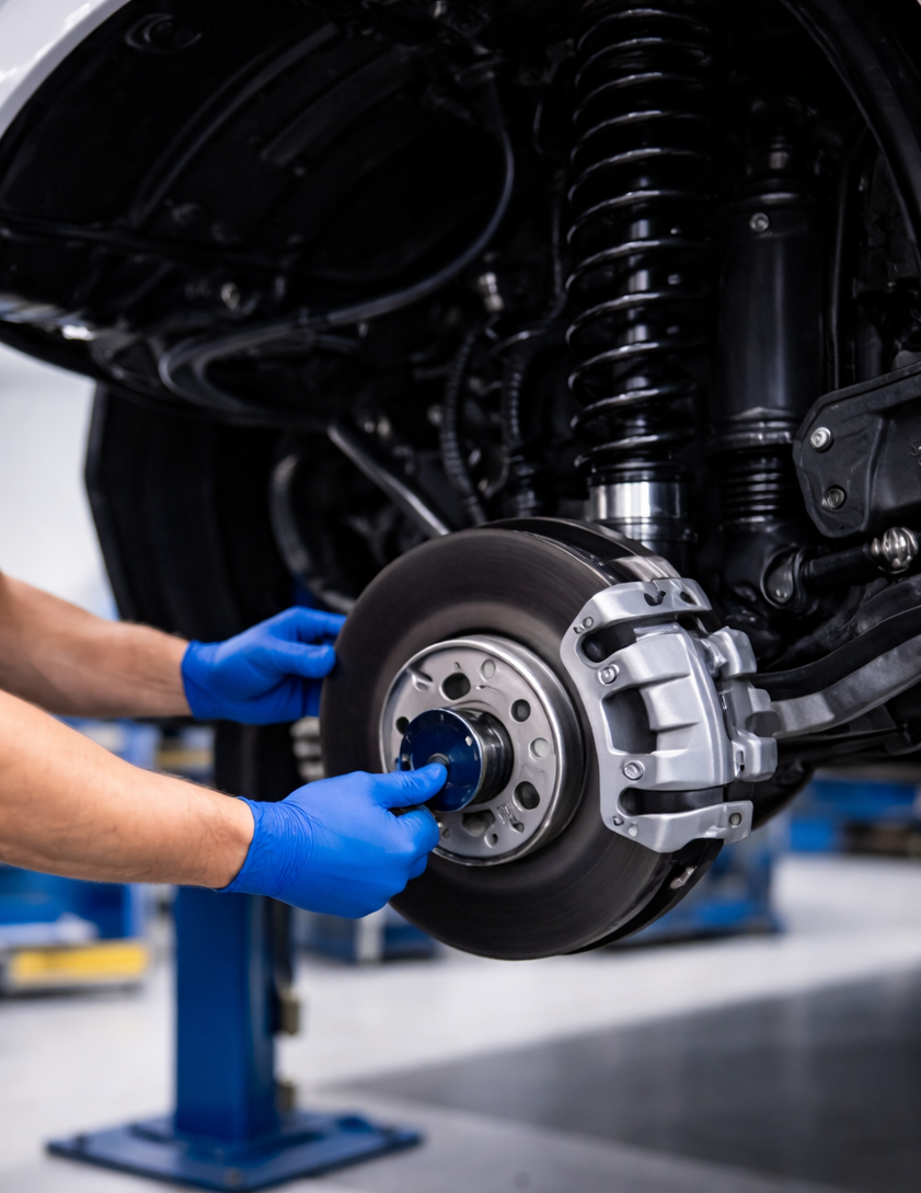 Brake and suspension service